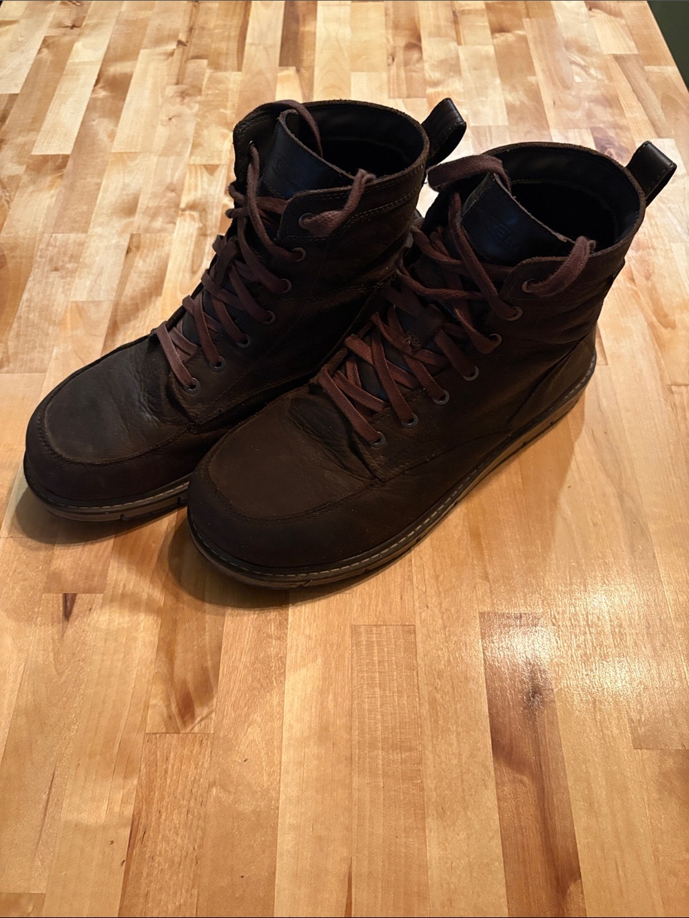 Keen San Jose 6” Men's Brown Leather Lace-Up Safety Toe Boots